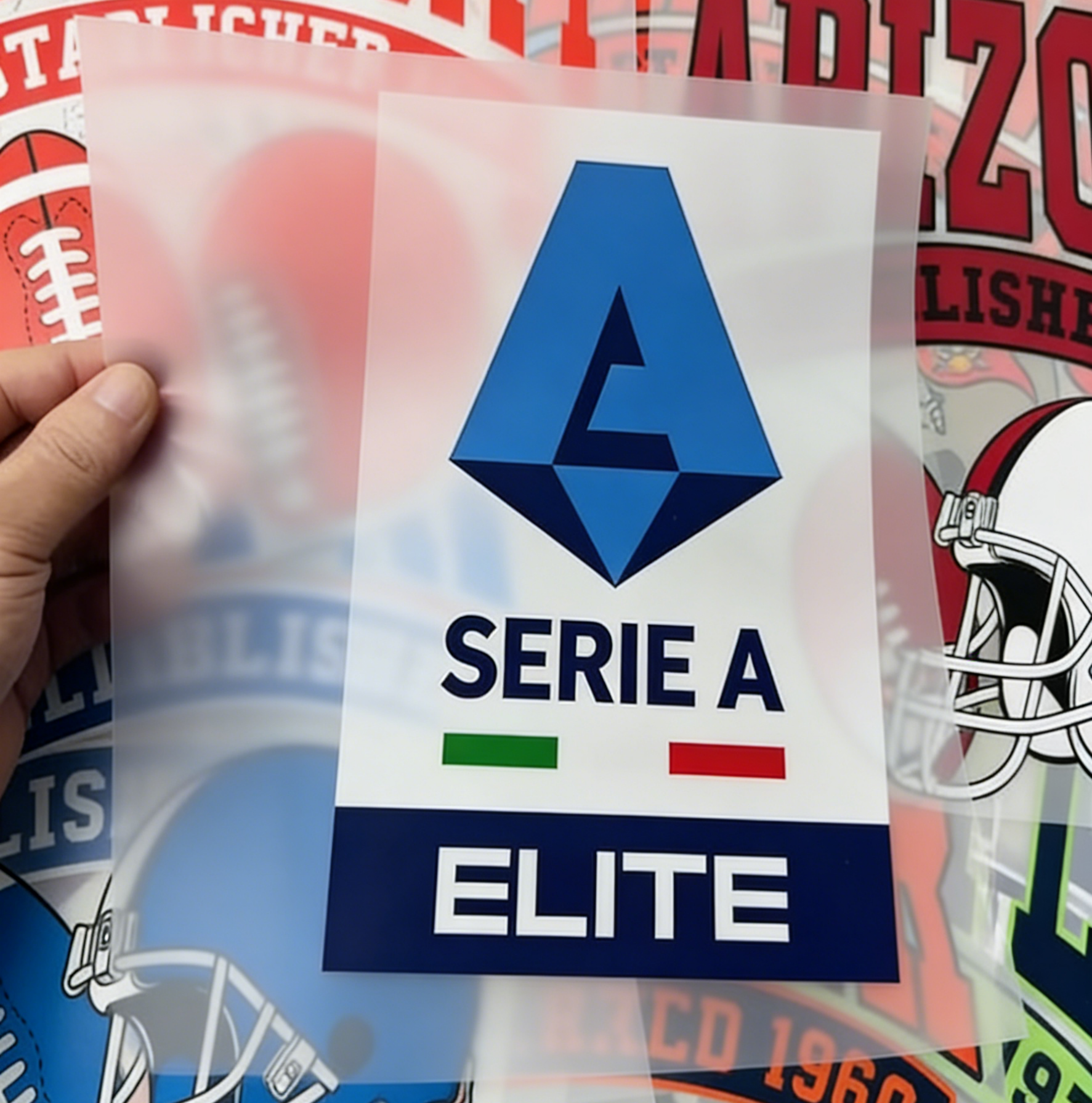 Customized Glow in the Dark Silver Holographic Heat Press Label Custom Pattern Heat Transfer Garment Sticker