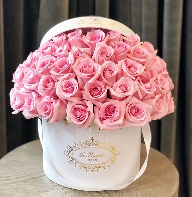 Waterproof Recyclable Paper Box Packaging Cardboard Round Flower Boxes With Logo