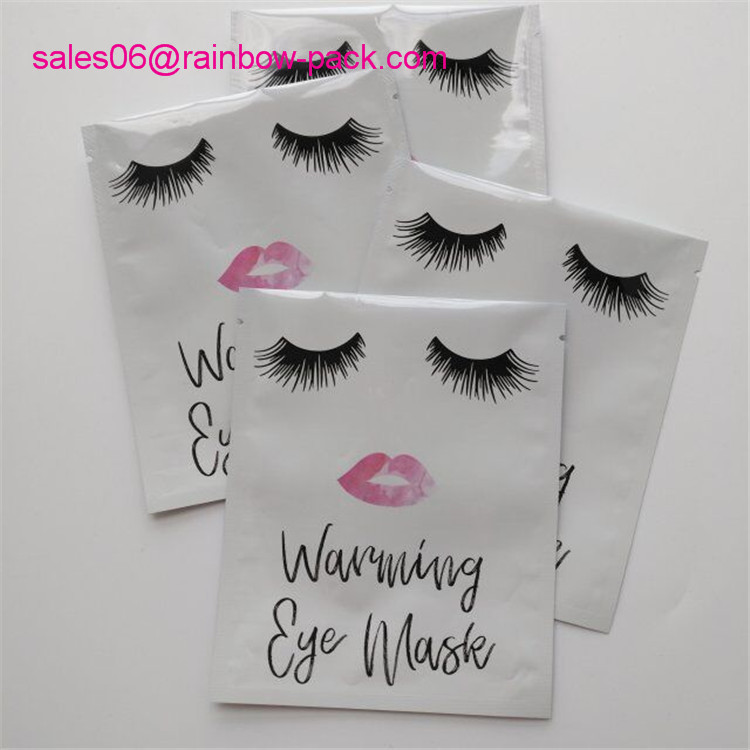 Eco Friendly Cosmetic Compact Packaging Face Mask Sachet Solution Skin Care Bags