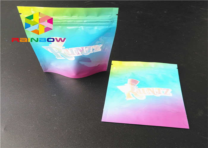 Herbal Incense Bag Plastic Pouches Packaging Kratom Pouch Energy Pills Zipper Lock