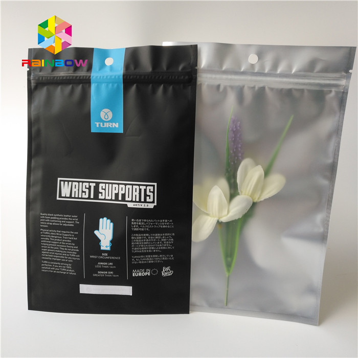 Phone Case k Plastic Sealed Bags , Stand Up Zipper Pouch Bags Three Side Sealed