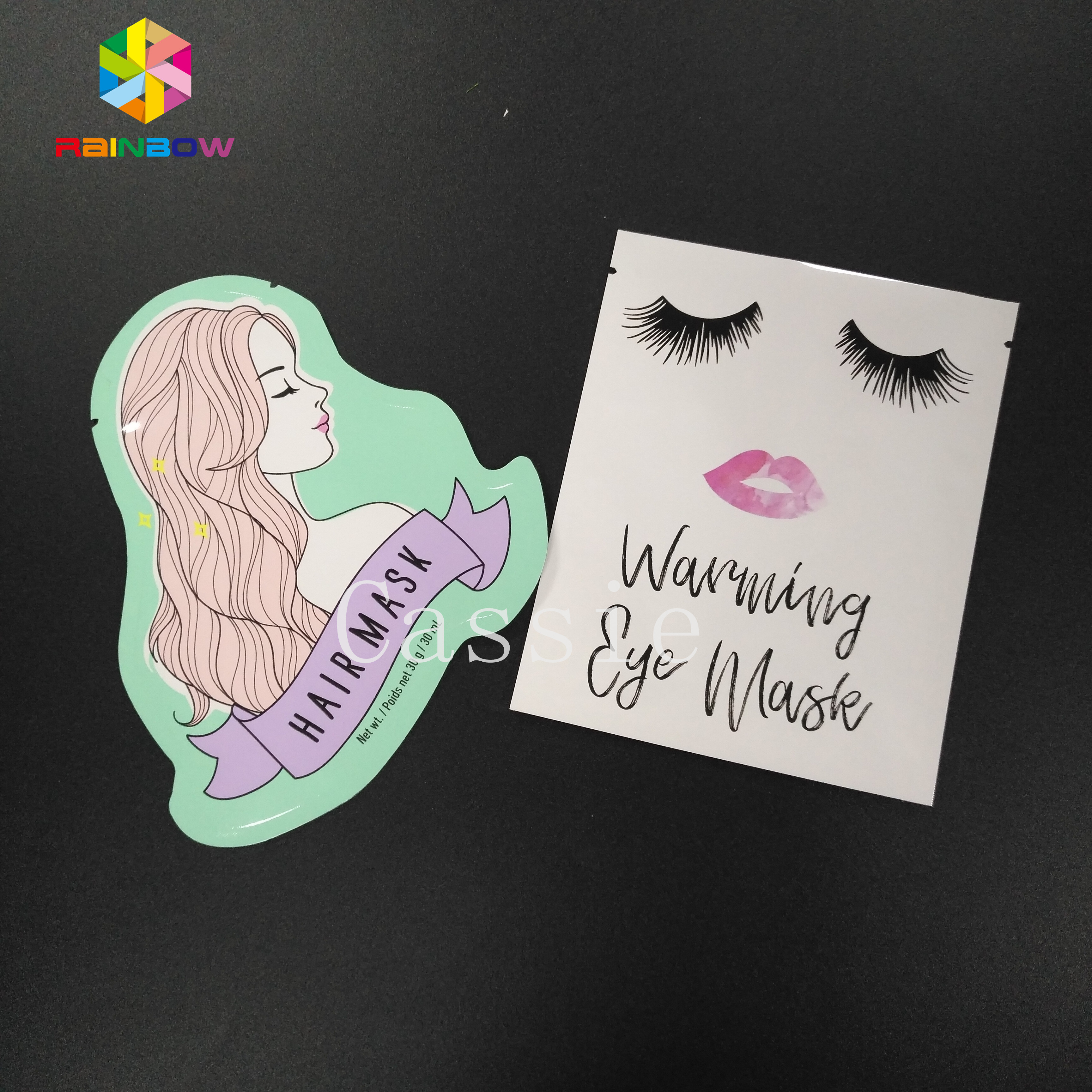 Flat Open Top Grip Seal Bags Resealable Tear Notch Mylar Pouch Aluminum Foil