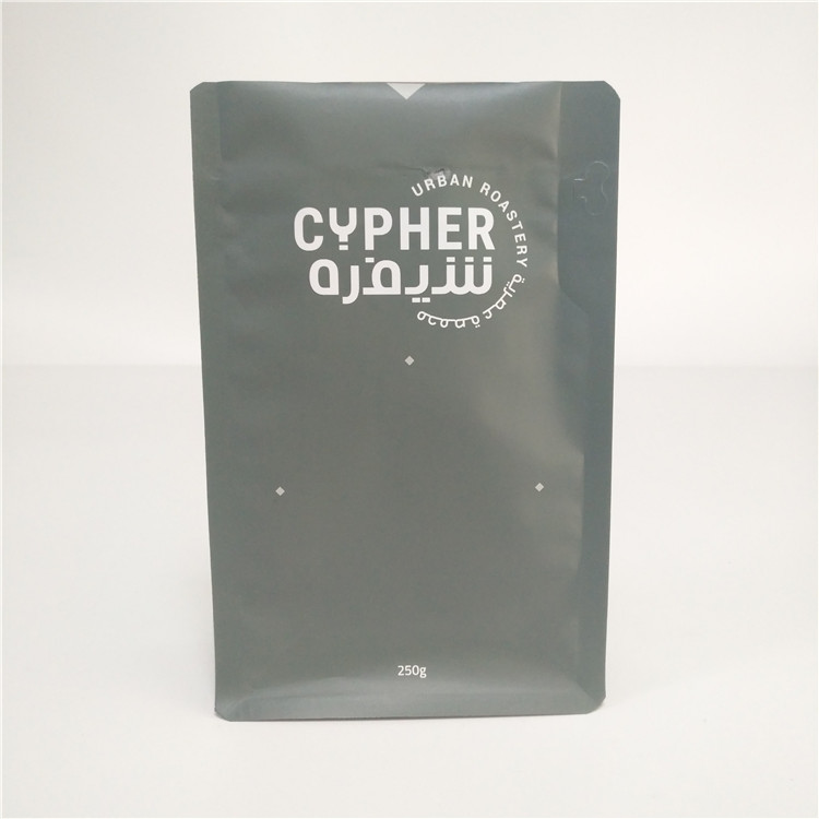 100g 250g 340g 500g 1kg 2 kg 4kg 8 side k bag saudi arabia coffee bags with easy tear zipper/degassing valve