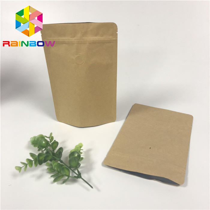 Aluminum Foil Stand Up Pouch Bags , k Stand Up Pouches Gravure Printing With Valve