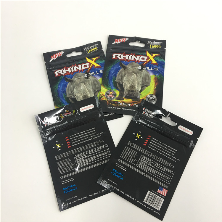 Food Storage Plastic Pouches Packaging Printed Foil Lined Grip Seal Clear Zip Lock