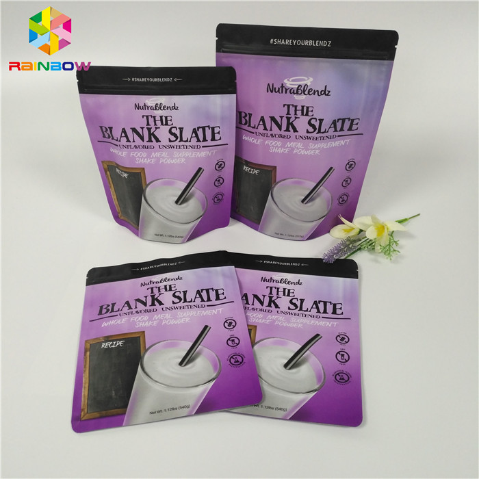 Custom Printed Stand Up Coffee Pouches Aluminum Foil Bag With Valve Tea Coffee Roll Film