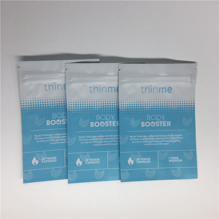 Smell Proof Plastic Pouches Packaging Stand Up  Custom Printed Medical Grade