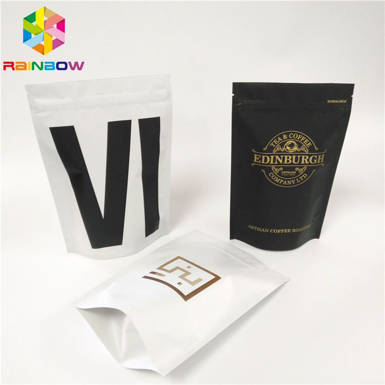 Protein Powder Coffee Bean Foil Pouch Packaging Gravure Printing Aluminum Foil Packet