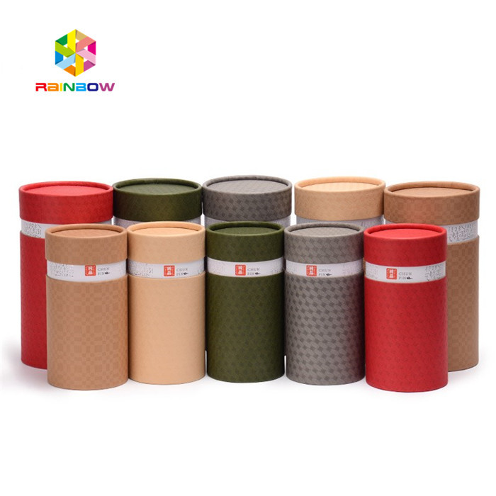 Recycle Printed CBD Bottles Paper Box Packaging Cardboard Paper Tube Laminated Material