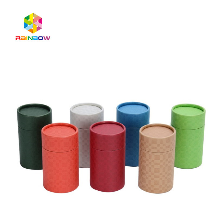Skin Care Box Display Paper Box Cylinder Cardboard Cosmetic Packaging Tube
