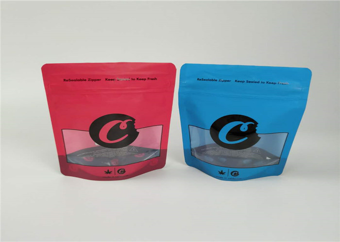 Aluminum Foil Bags Plastic Pouches Packaging 1LB Cookies CBD Packaging Durable