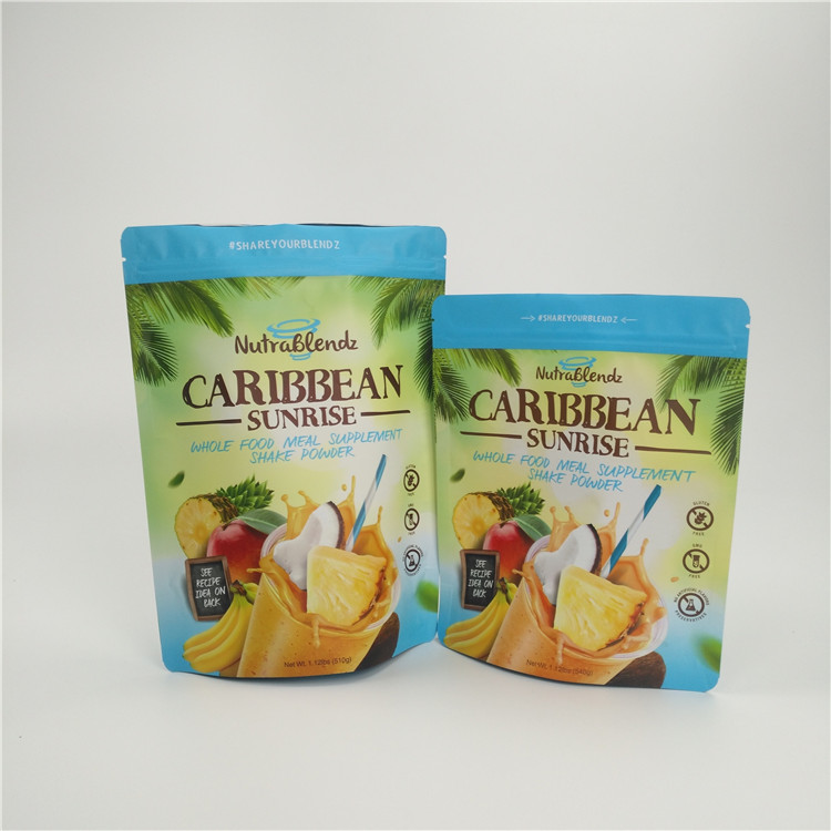 Dried Fruit Snack Bag Packaging Zipper Custom Printed Aluminum Foil Waterproof