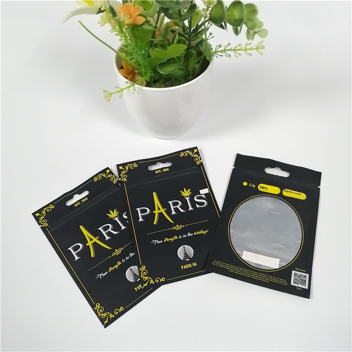 CYMK Color Herbal Incense Packaging Aluminum Foil Stand Up Plastic Mylar Zipper Bag