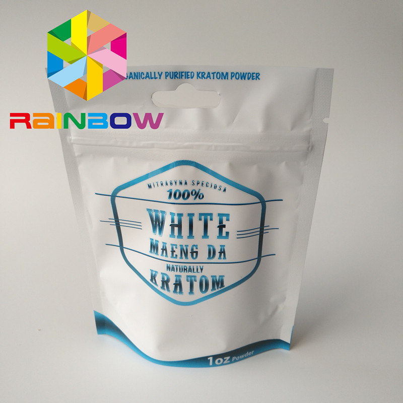 Custom Printed Foil Bag Packaging , Stand Up Zip Lock Pouch For Pharmaceutical Kraton