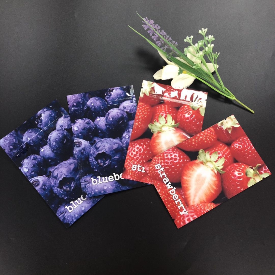 Biodegradable Three Side Seal Pouch Herbal Incense Small Sachet k Plastic Runtz Weed Seed Bag