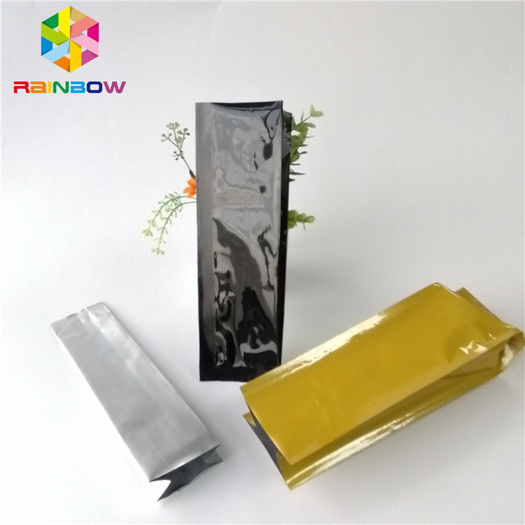 Resealable Aluminum Foil Stand Up Pouch 12oz 16oz Side Gusset Roast Coffee Tea Bag