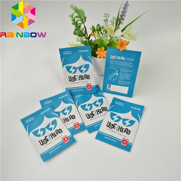 4x6 Inch Aluminum Foil Pouch Packaging Smell Proof Laminated Mylar Plastic Custom Logo