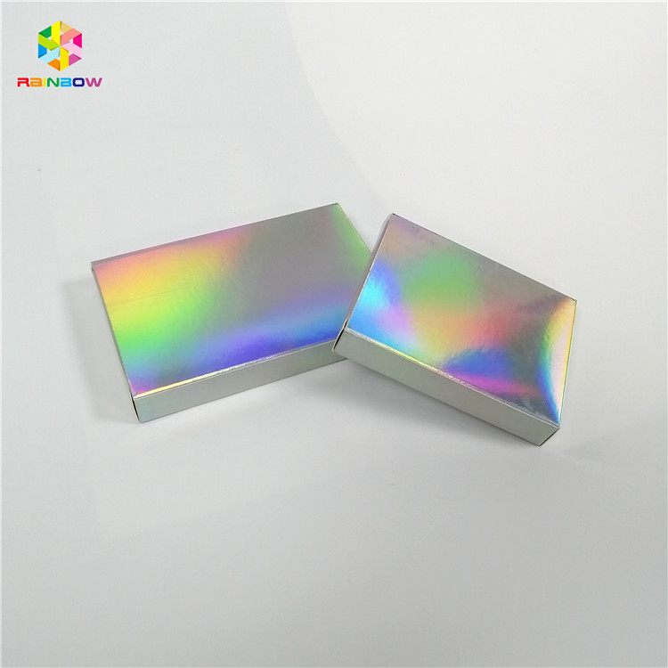 Eco - Friendly Hologram Paper Packaging Box Customized Printing FDA Approval