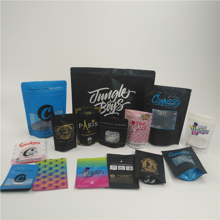 Smell Proof Herbal Incense Packaging Childproof ke Stoney Patch Bag 3.5g