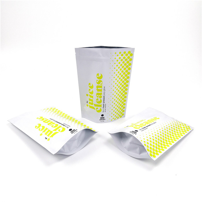 High Barrier Plastic Pouches Packaging Waterproof Juice Bag Zip Lock Digital Printing