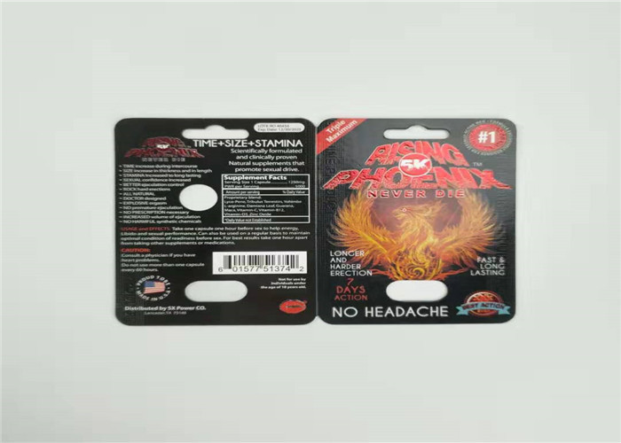 Custom Printing Blister Card Packaging Hologram Foil Burro Primavera Paper Card