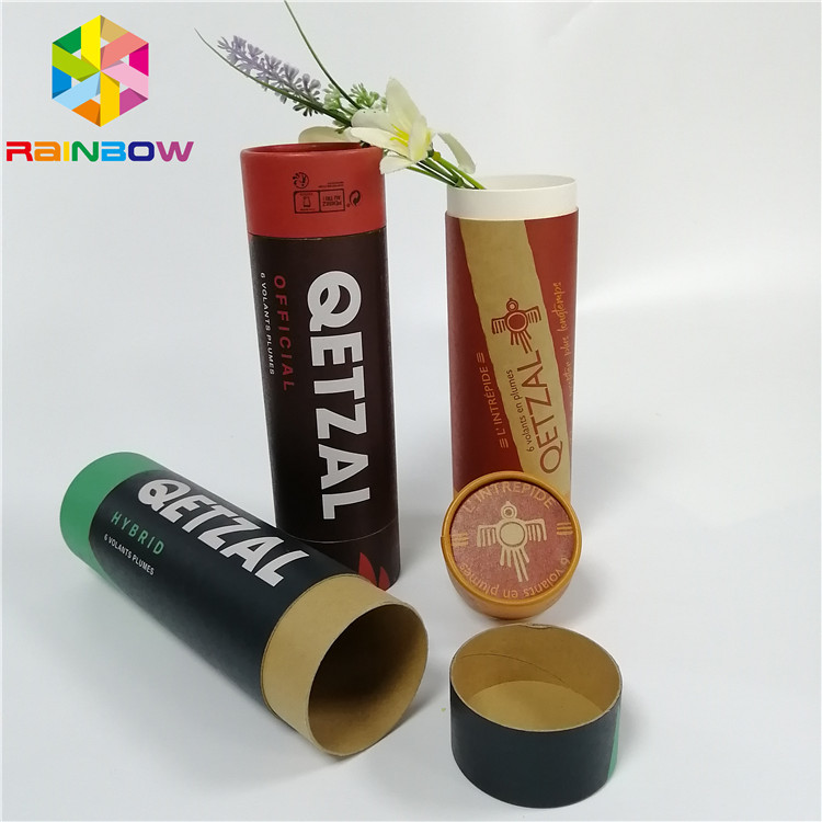 Kraft Paper Push Up Cardboard Tube Pharmaceutical Blister Packaging Offset Printing