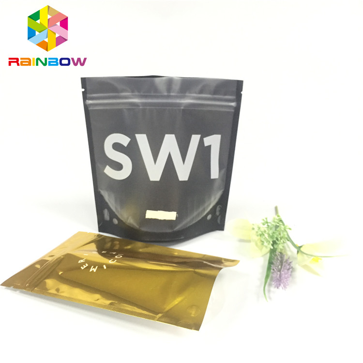 Mylar Plastic Foil Pouch Packaging Noni Aluminum Foil Bags Gravure Printing With Zipper