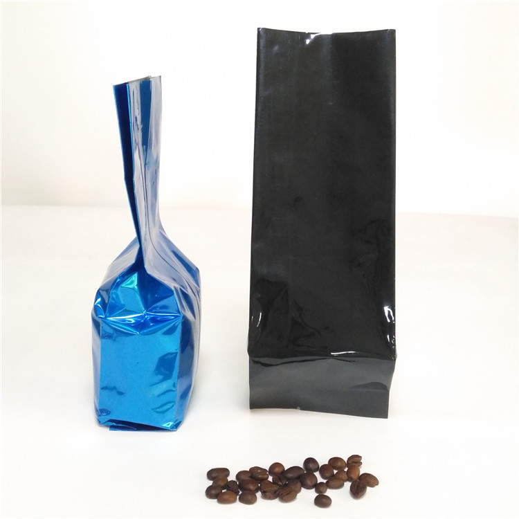Aluminum Foil Side Gusset Tea Bags Packaging Coffee Pouch Heat Seal With Valve