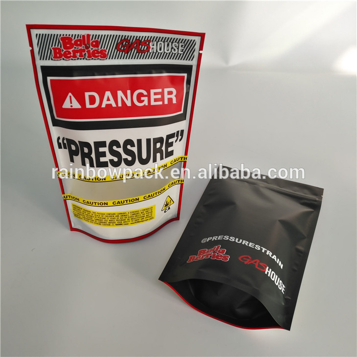 Smell Proof Herbal Incense Packaging Childproof ke Stoney Patch Bag 3.5g