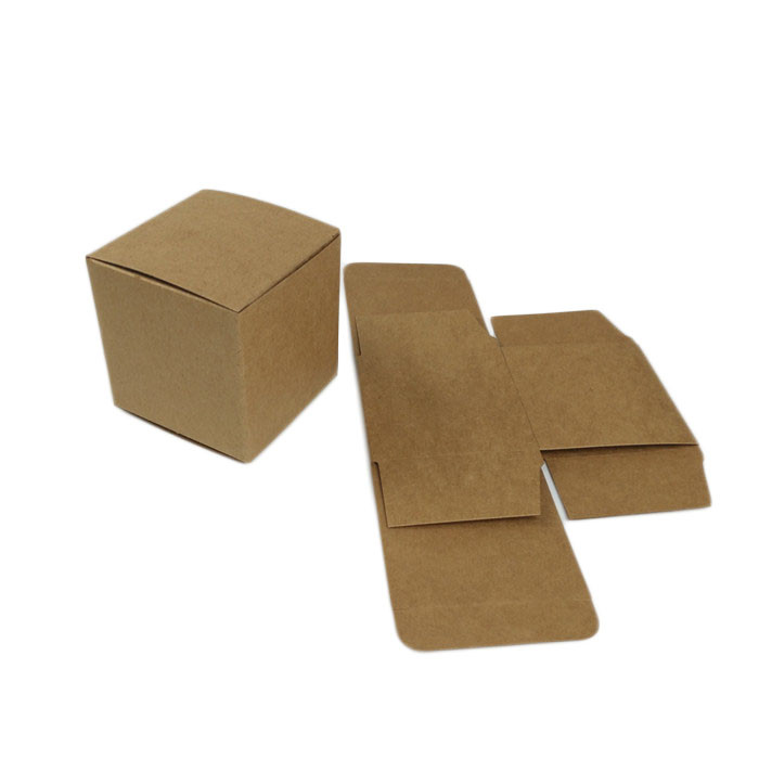 Foldable Recycled Soap Packaging Flat Pack Cardboard Boxes Essential Oil Perfume Bottle