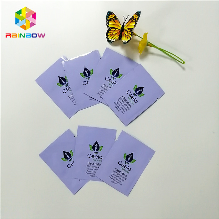 Smell Proof Cosmetic Packaging Bag Customized Size For Medical Flowers Leaves
