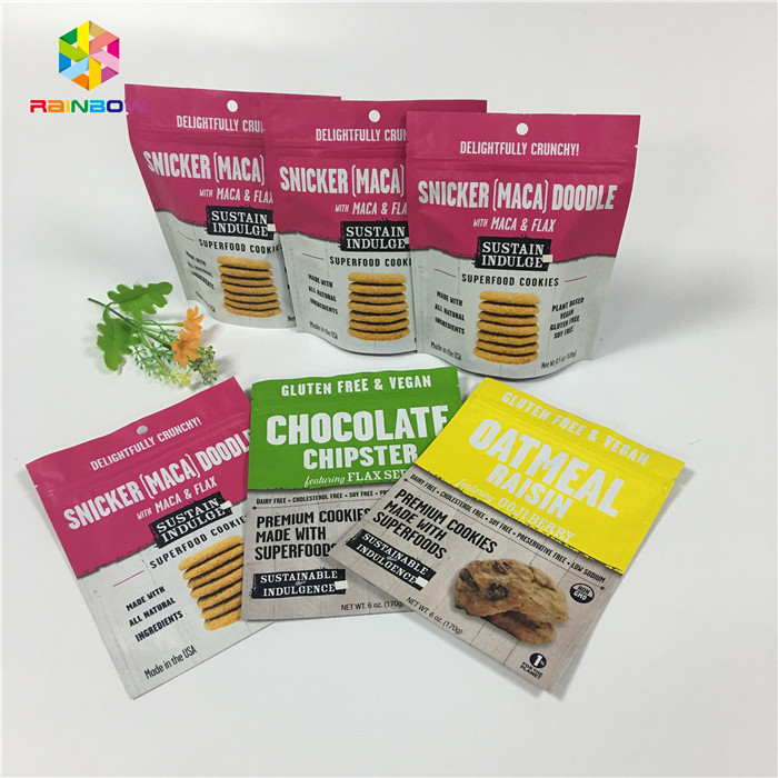 Digital Printing Snack Bag Packaging Plastic Aluminum Mylar Foil Doypack Pouch