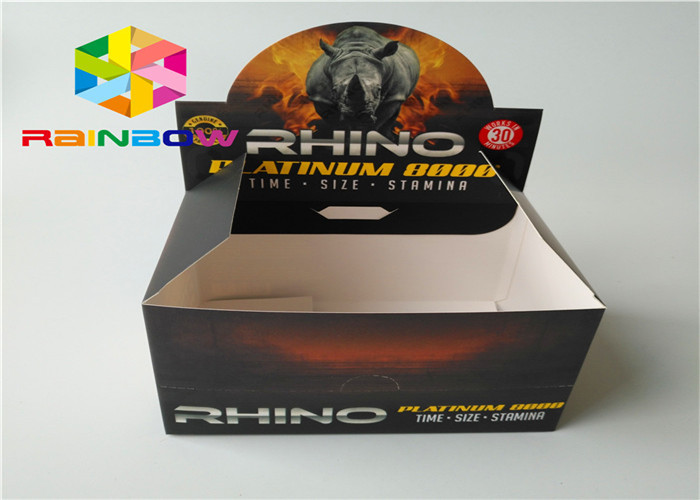 Recycled Paper Corrugated Retail Counter Display Box For Vapor Vape E- Liquid E- Juice