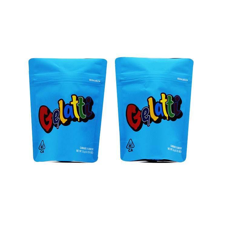 Durable Herbal Incense Packaging Mini k Weed Mylar Plastic California Cookies Bags