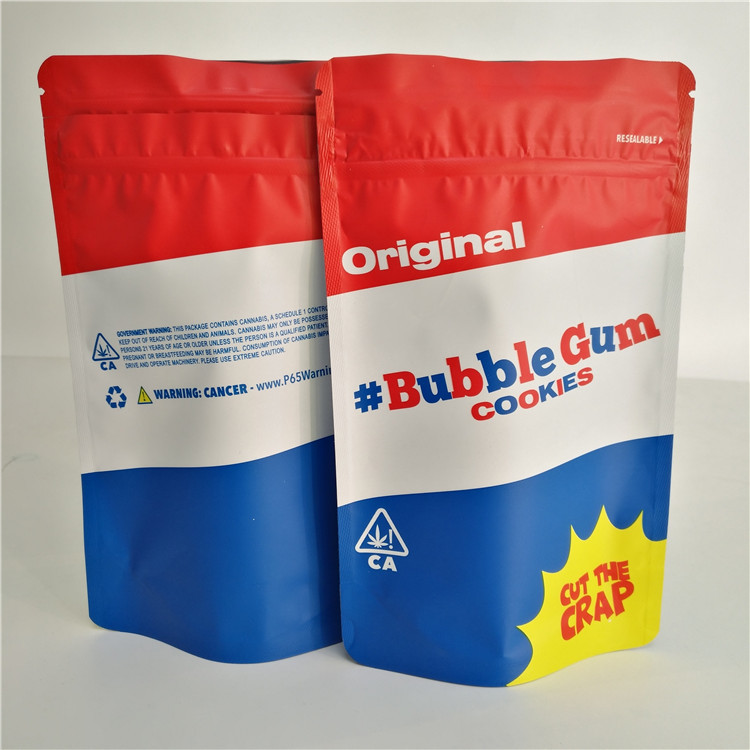 Aluminum Foil Child Proof k Bag Herbal Incense Packaging Gravure Printing