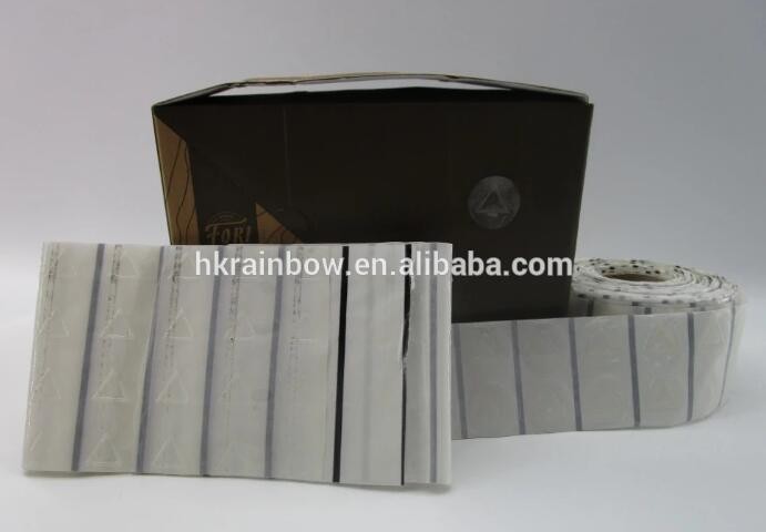 PET Clear Shrink Sleeve Labels Braille Stickers Adhesive Tactile Warning Triangle Type