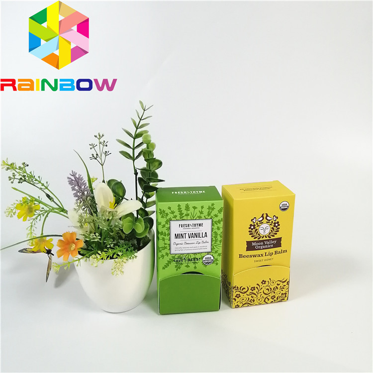 Customized eye cream skin care packaging cosmetic box white paper vegetable oil emulsion packaging foldable display box