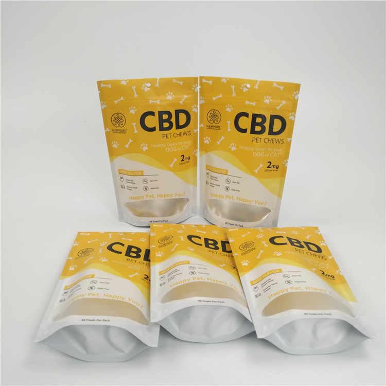 Smell Proof Herbal Incense Packaging Bag Childproof Zipper Top Small Size