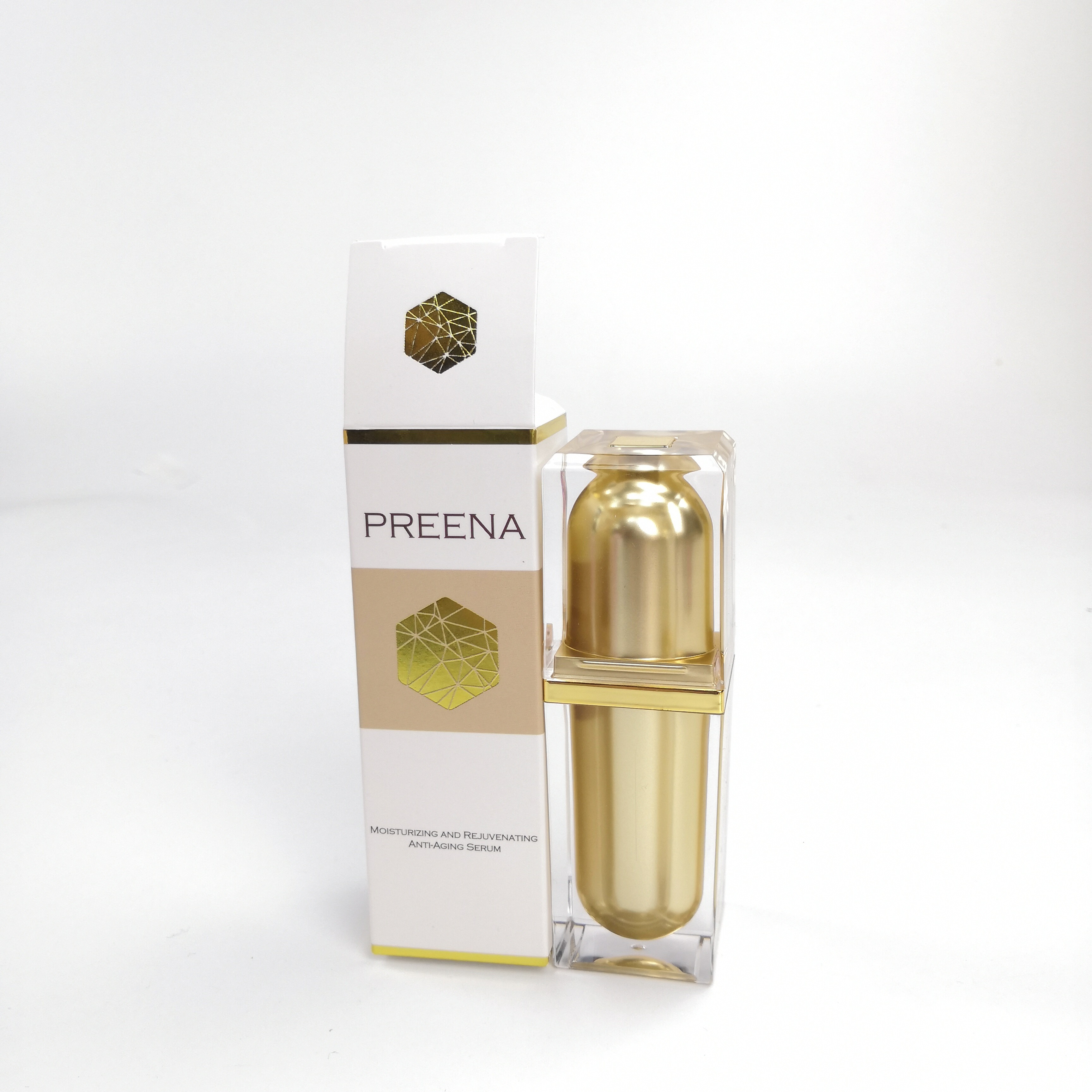 CMYK Color Cosmetic Packaging Paper Box Customized Logo For Essential Oil Packaging