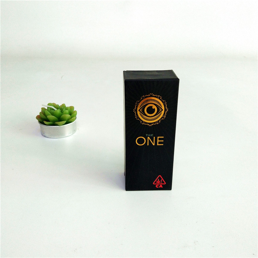 Canna - Oil Packaging CBD Oil Paper Box , Cosmetic Packaging Box 4c Offset Printing