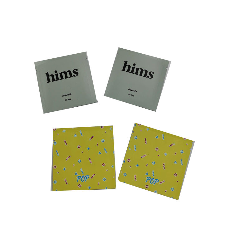 Candy Pill Matt Film Plastic Pouches Packaging Sachet MOPP VMPET PE Material