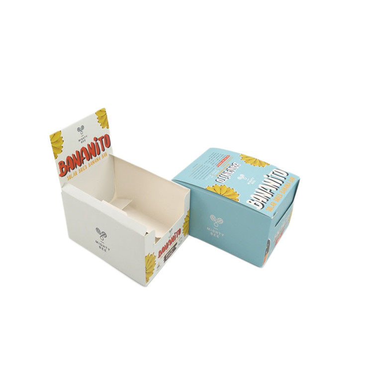 Recyclable Paper Box Packaging Colorful Printing Food Storage Customized Logo