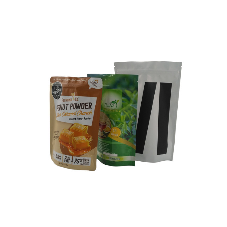 Durable  Mylar Bags Aluminum Foil Laminated Peanut Supplement Powder Packing