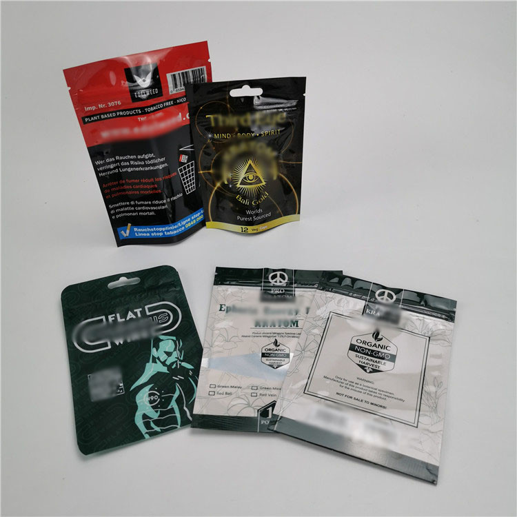 Candy Cookies Packaging Plastic Stand Up Pouch Smell Proof Child Resistant Exit Bag