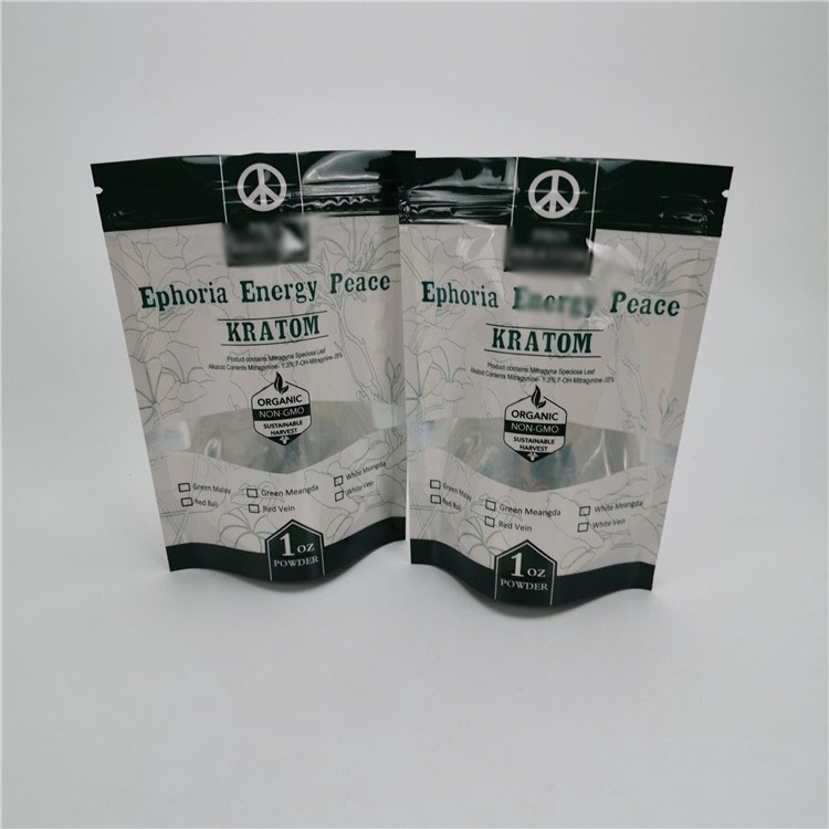 Eco Friendly Plastic Pouches Packaging Smell Proof Zip Lock CBD Oil Weed Hemp Bag