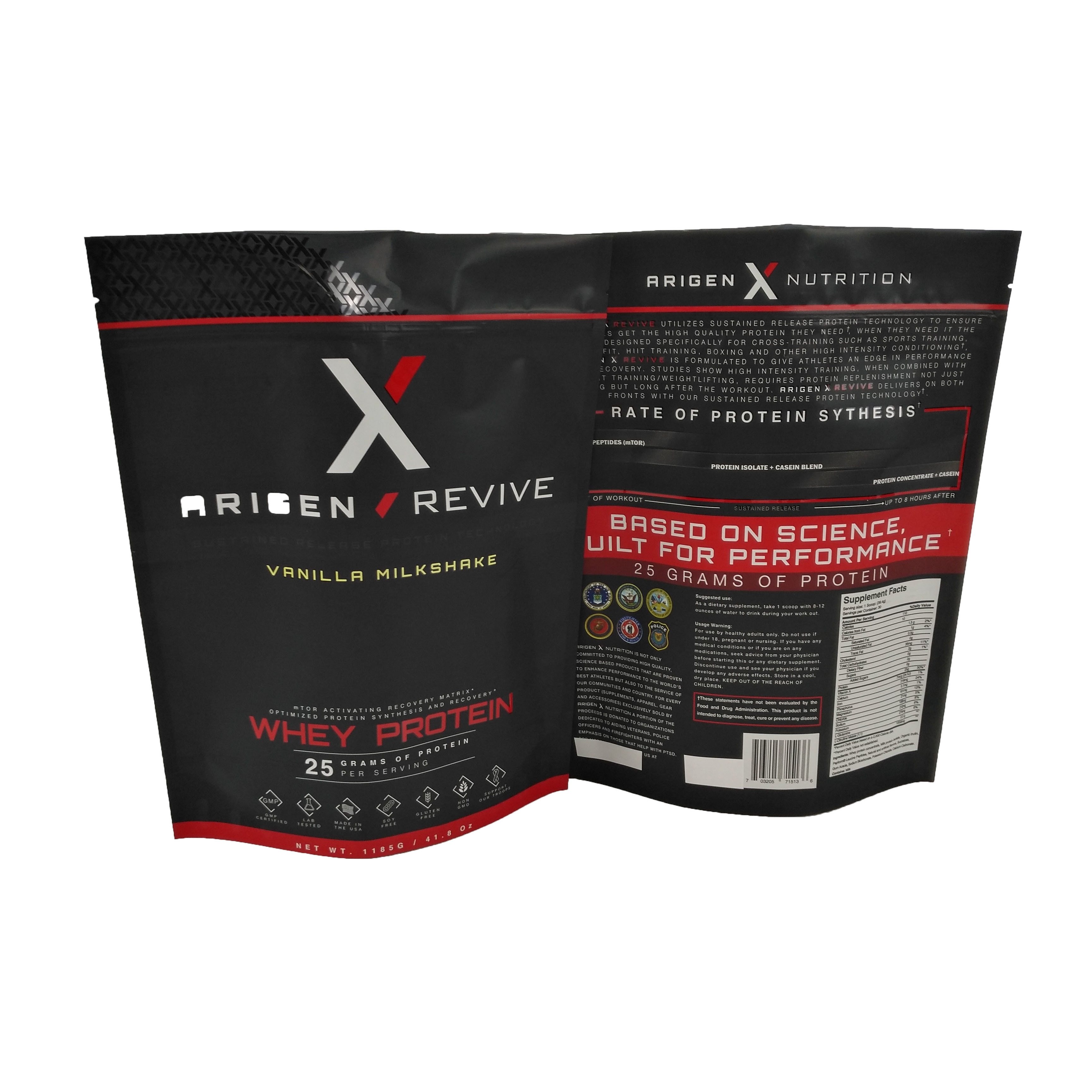 Food Grade Aluminum Foil Stand Up Pouch