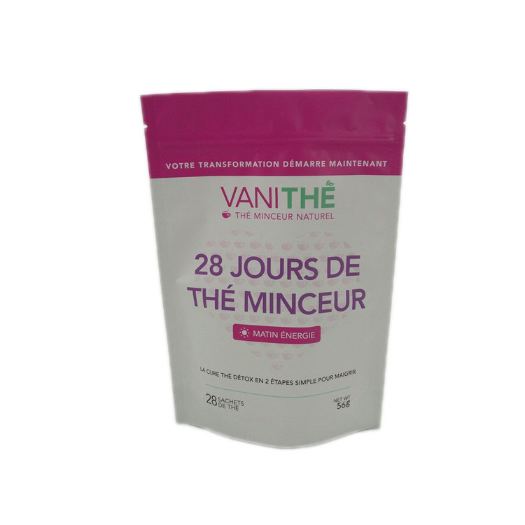 Moisture Proof Snack Food Packaging Bags With Zipper