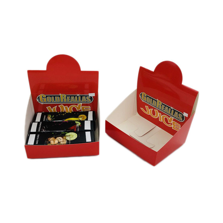 Counter Display Packaging Bottle Jars ISO Reusable Paper Box