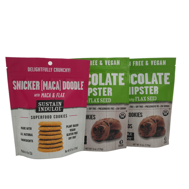 Powder Packaging Stand Up Zipper aluminum foil bags