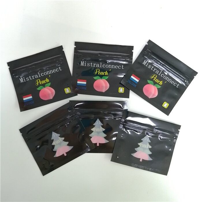 Gravure Printing Flat 3.5g Child Proof  Bag